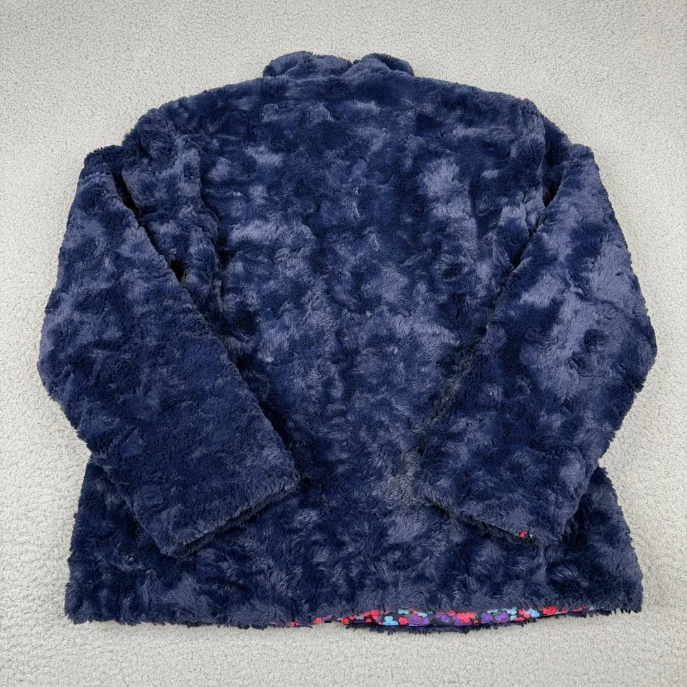 The North Face Jacket Girls XL 18 Mossbud Swirl Floral Reversible Sherpa Fleece